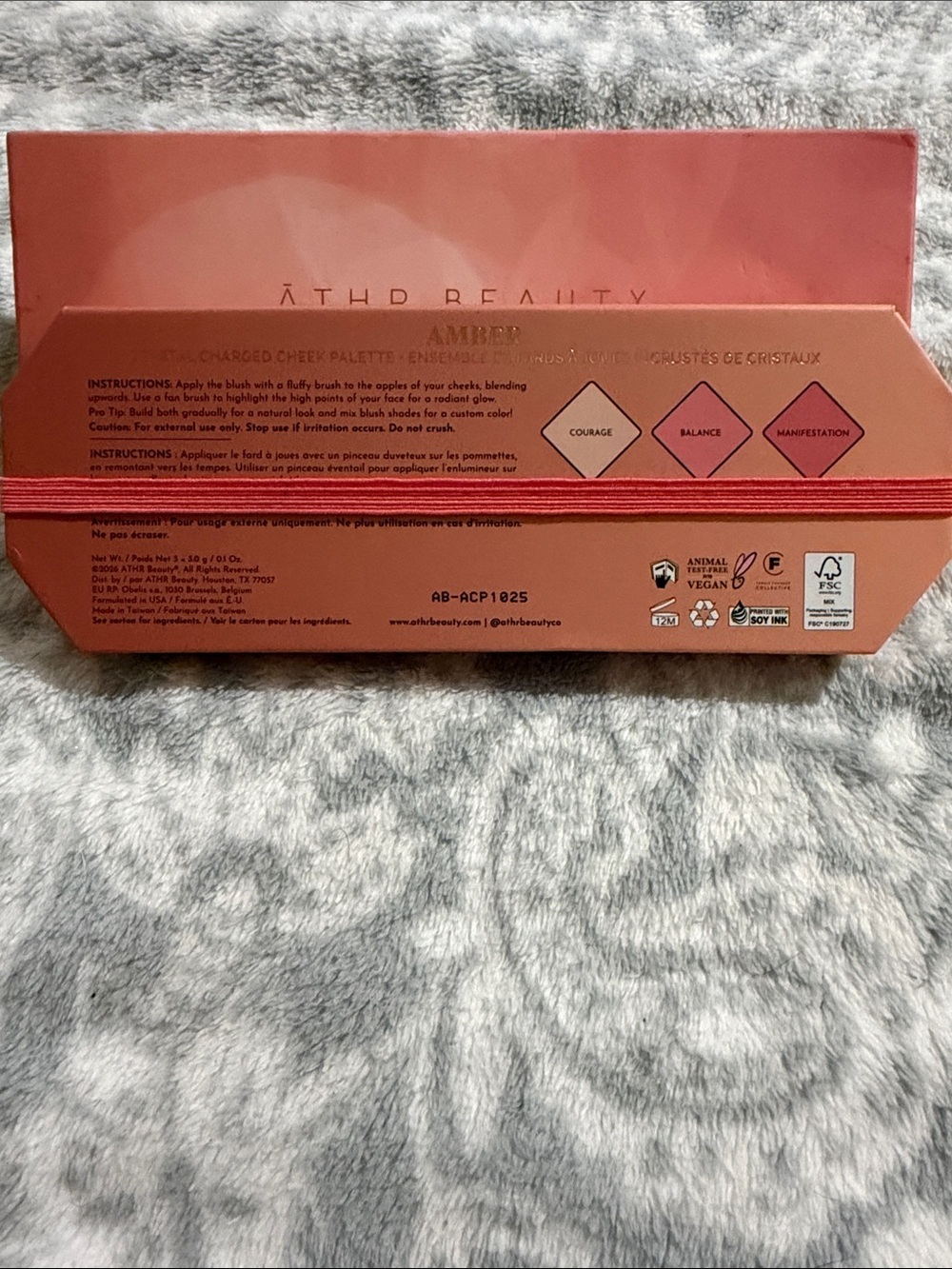 Crystal Charged Cheek Palette — Peachy Coral Blush - Picture 11 of 11